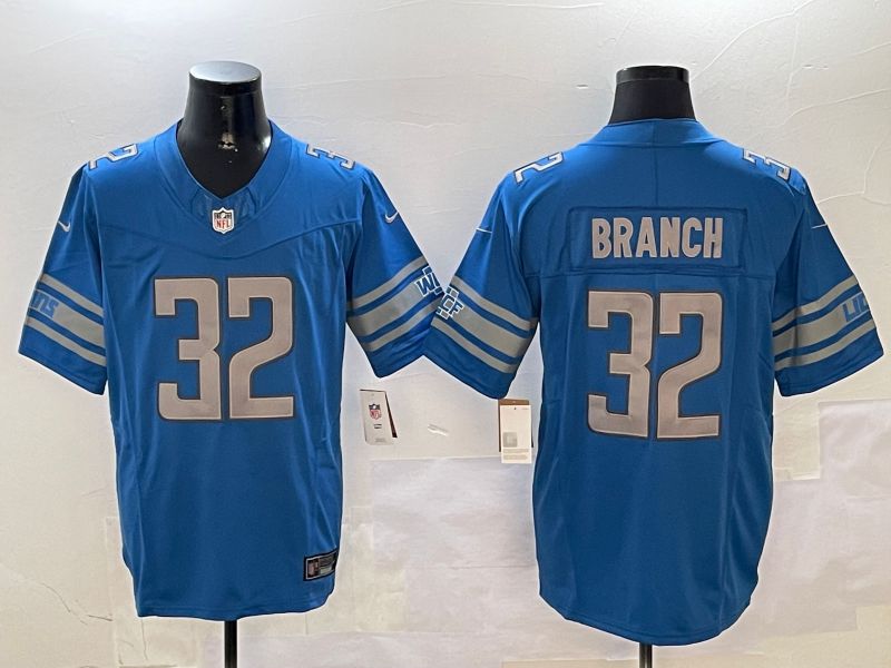 Men Detroit Lions #32 Branch Blue three generations 2024 Nike Limited NFL Jersey style 0102->detroit lions->NFL Jersey